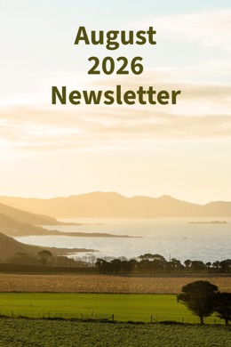 August 2026 Newsletter