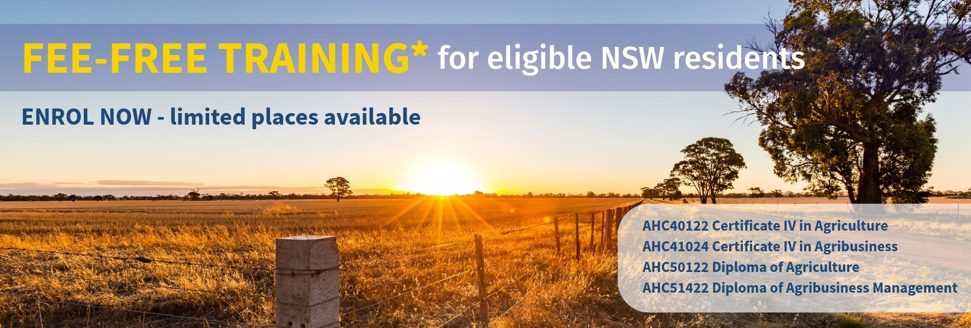 NSW Fee Free 2026
