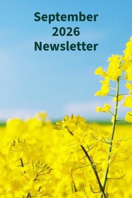 September 2026 Newsletter